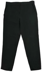 COS Women's Pants Trouser Straight Black Polyester Pocket Button Zip US6 EUR-36 - Picture 1 of 8
