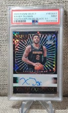 2020 Select Youth Explosion Prizm Auto Black 1/1 Xavier Tillman Rookie Auto RC 