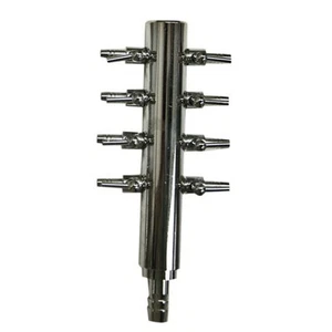 Divisor de aire de metal ajustable de 8 salidas de alta calidad AHORRA $$ CON HIDRO DE BAHÍA $$ - Imagen 1 de 5
