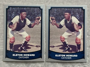 (2) 1988 Pacific ELSTON HOWARD Reverse Negative Error & Correct Baseball Card 19 - Picture 1 of 2