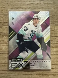 2021-22 UD SYNERGY FX # FXR-KL KOLE LIND /749 - Picture 1 of 2