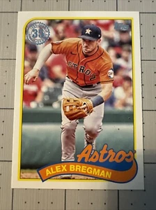 Alex Bregman 2024 Topps Update 1989 Anniversary Astros Third Baseman Mint - Bild 1 von 2