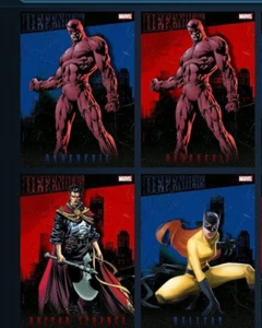 2019 Collector Box Reserve Red & Stash Blue Sets Topps Marvel Collect Digital - Picture 1 of 11