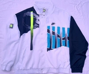 Nike Air TechChallenge Court New York US Open Andre Agassi Jacket CQ9184-101 XL - Picture 1 of 4
