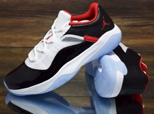 Air Jordan 11 CMFT Low Shoes "Bred" White Black Red DO0613-160 Men's ALL SIZES