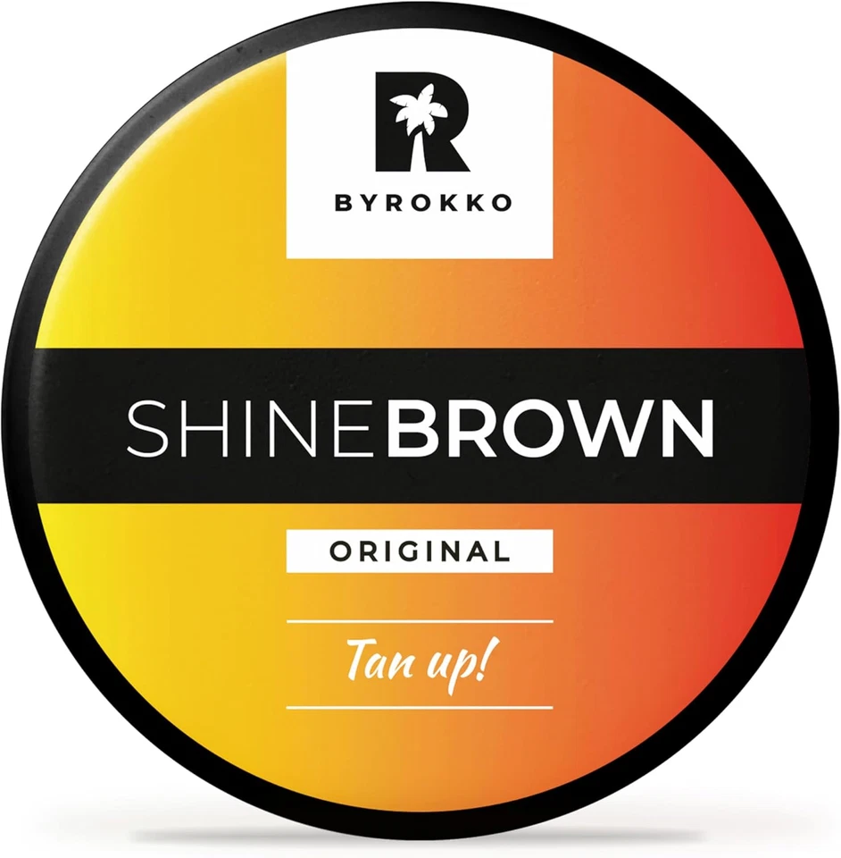 BYROKKO Shine Brown Tanning Accelerator 210ml for Deep Natural Tan