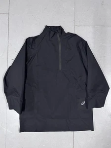 Asics Kiko Kostadinov Black Softshell Windbreaker Jacket Size 26 Men's - Picture 1 of 6
