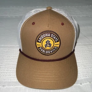 Arizona State Sun Devils Mesh Trucker Adjustable Snapback Hat Cap Sample - Picture 1 of 6