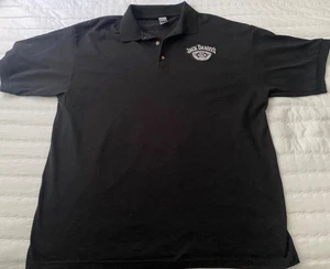 Camicia Jack Daniel's vecchia n. 7 Tennessee Whiskey Gildan T-Shirt Uomo Nera - XL - Nuova - Foto 1 di 3