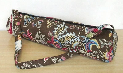 Bolso portador de esterilla de yoga corona marrón indio mandala correa grande para el hombro Foto 1 de 4