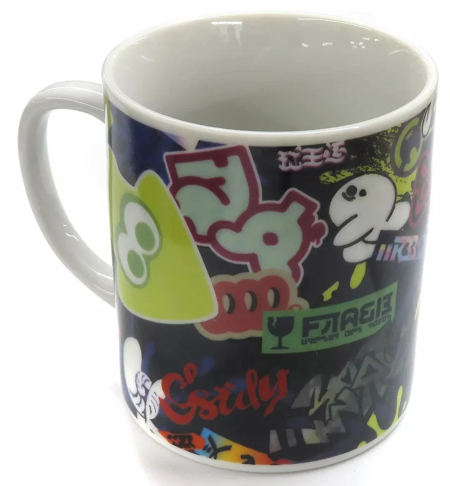 Splatoon 3 Tasse Graffiti Art Style Switch Software Bonus Zoll bezahlt oder e... - Bild 1 von 1