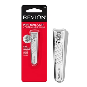 Revlon Mini Nail Clipper | Compact Travel Size | Stainless Steel | 32310 - Picture 1 of 6