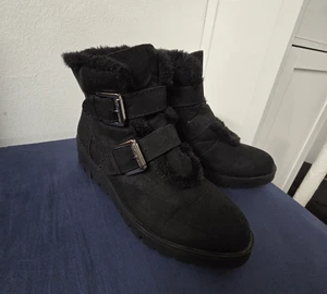 Anne Klein Umar Iflex Black Women’s Boots Size 8 - Picture 1 of 12