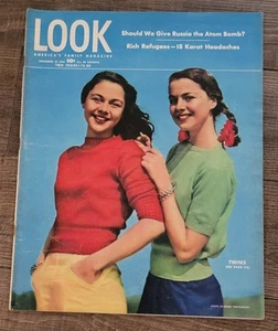 Vintage Look Magazine 1945 November 27 - Advertisements Photos War Atom Bomb - Picture 1 of 5