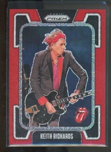 2025 Panini Prizm Rolling Stones KEITH RICHARDS #43 Red Mojo /99 - Bild 1 von 2