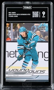2024-25 Upper Deck Young Guns #451 Will Smith RC TAG 9 - Picture 1 of 2