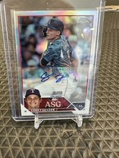 COREY SEAGER 2023 Topps Chrome Update ALL-STAR GAME REFRACTOR AUTO Texas Rangers
