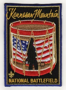 Kennesaw Mtn. Nat. Battlefield (BSA Nat. "Serie Parks) Parche, ""BSA 2010" posterior - Imagen 1 de 1