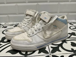Nike Sellwood Mid Men’s White Leather Trainers UK Size 10 EU 45 (2010) - Picture 1 of 15