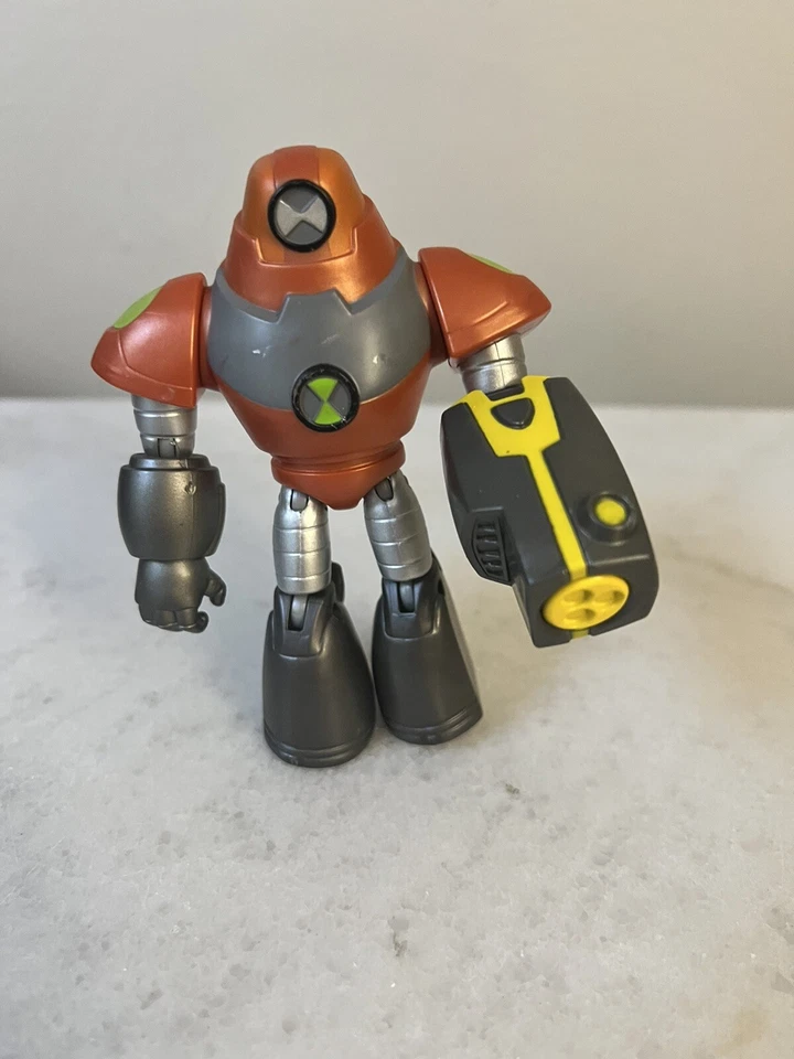 Ben 10 Omni-Naut ARMADURA HEATBLAST Robot Figura de Acción Compañeros de Juego Juguetes Usado Foto 1 de 3