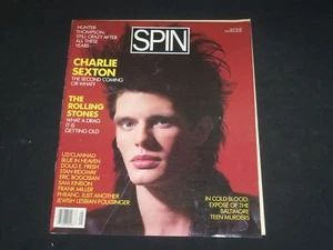 1986 MAY SPIN MAGAZINE - CHARLIE SEXTON COVER - GREAT PHOTOS - SP 4139 - Picture 1 of 2