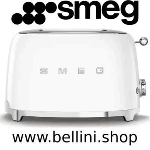 SMEG TOASTER GLOSSY WHITE Aesthetics 50’s Style - Picture 1 of 4