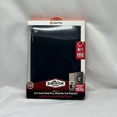 Griffin Survivor Journey Case Magnetic iPad 9.7" Pro, iPad 2, iPad Air - Image 1 of 4