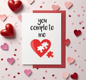 Divertida Tarjeta de San Valentín Tarjeta grosera Marido Esposa Novio Novia BCR458 - Imagen 1 de 3