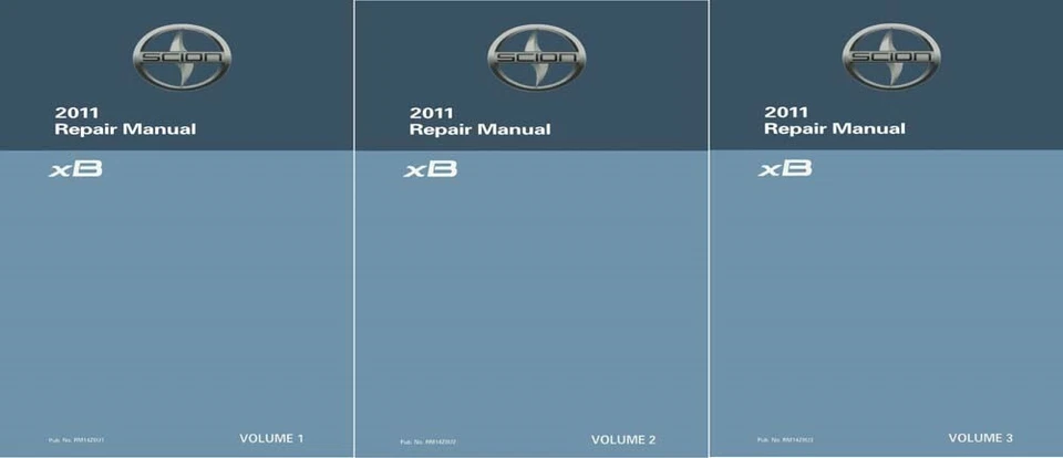 Juego completo manual de reparación de taller SCION xB 2011 Foto 1 de 1