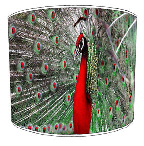 Peacocks Lamp shades Ideal To Match Decorative Quilts & Bedspreads Cushion Cover