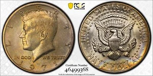 1971 Kennedy Half Dollar PCGS MS64 - Picture 1 of 3