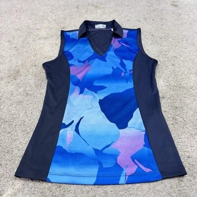 Callaway Activewear Tank Top Women’s Multicolored Sleeveless Size Small - Image 1 of 4