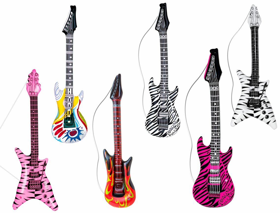 AKOOSY Aufblasbare Trompeten 2er Set - Lustige Musik-Deko Für Partys, Feste & Foto-Shootings