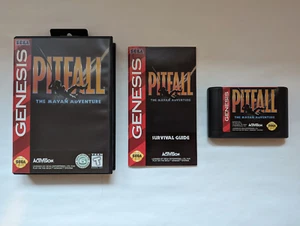 Pitfall The Mayan Adventure - Sega Genesis - Tested in box - Picture 1 of 2