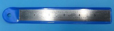 34-006-4R IGaging 6 Inch Steel Scale Ruler 1/32  1/64  • 5.75$