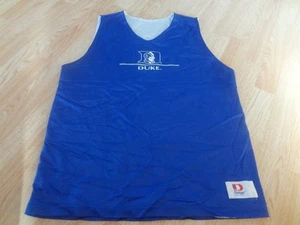 Men's Duke Blue Devils L Vintage Jersey Dodger Reversible (White Side Blank) - Picture 1 of 1