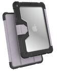Étui iPad Air 3 avec housse de béquille 2019 étui de protection transparent - violet