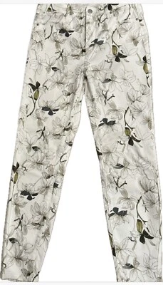 Buffalo Ladies' Tencel Blend Ankle Pant White Color Size 6 - Image 1 of 4