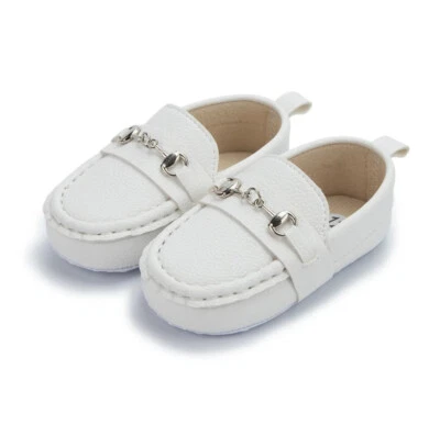 Bebé Infante Clásico Lona Bebé Zapatos Niño Niña Suela Suave Talla 1 y 3 (0-18 Meses) Foto 1 de 4