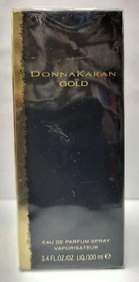 DONNA KARAN GOLD EAU DE PARFUM SPRAY 100 ML / 3.4 OZ SEALED NIB - Image 1 of 3