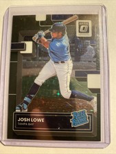 2022 Donruss Optic Josh Lowe Rated Rookie Black Stars Prizm /149