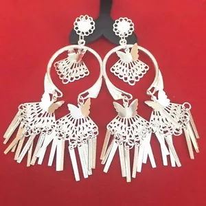 VINTAGE ELEGANT LUXURY LOVELY EARRINGS LADY HILL TRIBES STYLES HOT FASHIONS - Picture 1 of 5