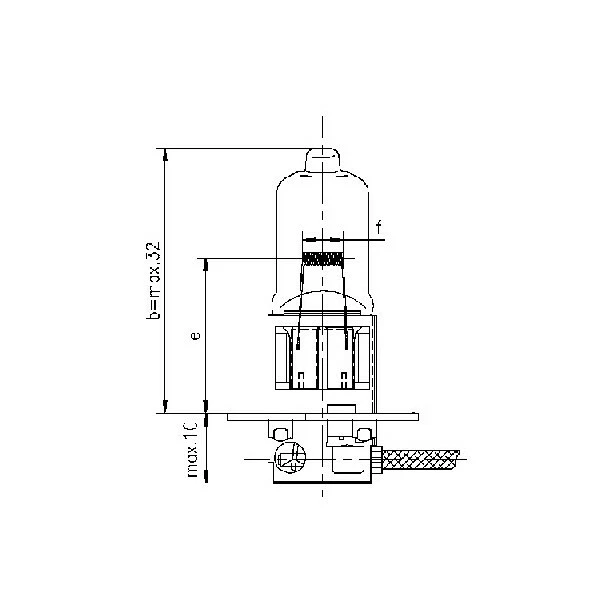 PHILIPS 12V-55W H3 PK22S LAMP FOR DUCATI 998 998 R 2002-2002 - Image 1 of 1