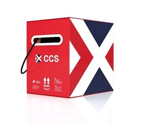 Cable Ethernet externo Cat5e negro UTP 100% red de cobre sólido lote 1m-305m - Imagen 1 de 15