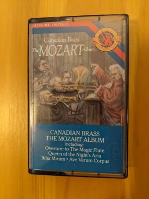 Canadian Brass - The Mozart Album (Cassette, 1988) - Image 1 of 4