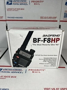 Baofeng BF-F8HP 8-Watt Dual Band Two-Way Radio VHF & UHF -SAME DAY SHIP-WARRANTY - Afbeelding 1 van 8