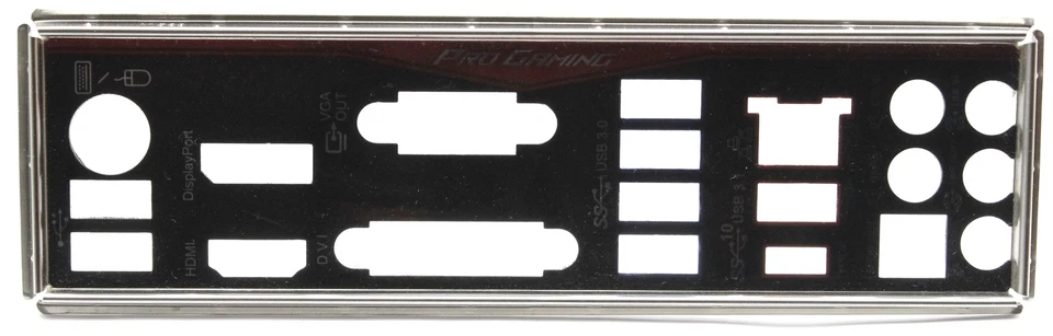 ASUS Z170 PRO GAMING - Blende - Slotblech - IO Shield   #110671 - Bild 1 von 1