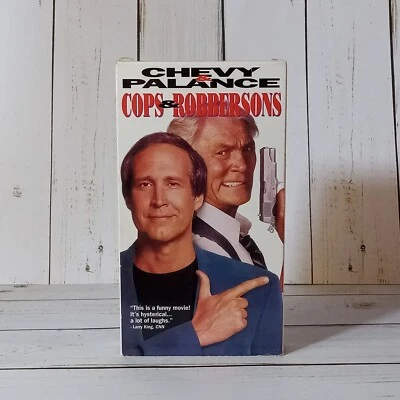 Cops Robbersons VHS Tape 1994 Family Comedy Chevy Chase Jack Palance SHIPS FREE - Image 1 of 4