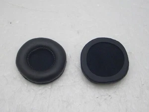 2 Taille S Simili Cuir Oreille Coussin Sans Plaque pour Gn 2100 Mono Duo Casque - Photo 1/2