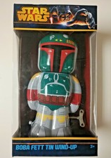 Star Wars Boba Fett Tin Wind Up Authentic Starwars Bounty Hunter Sealed 2013 NIP